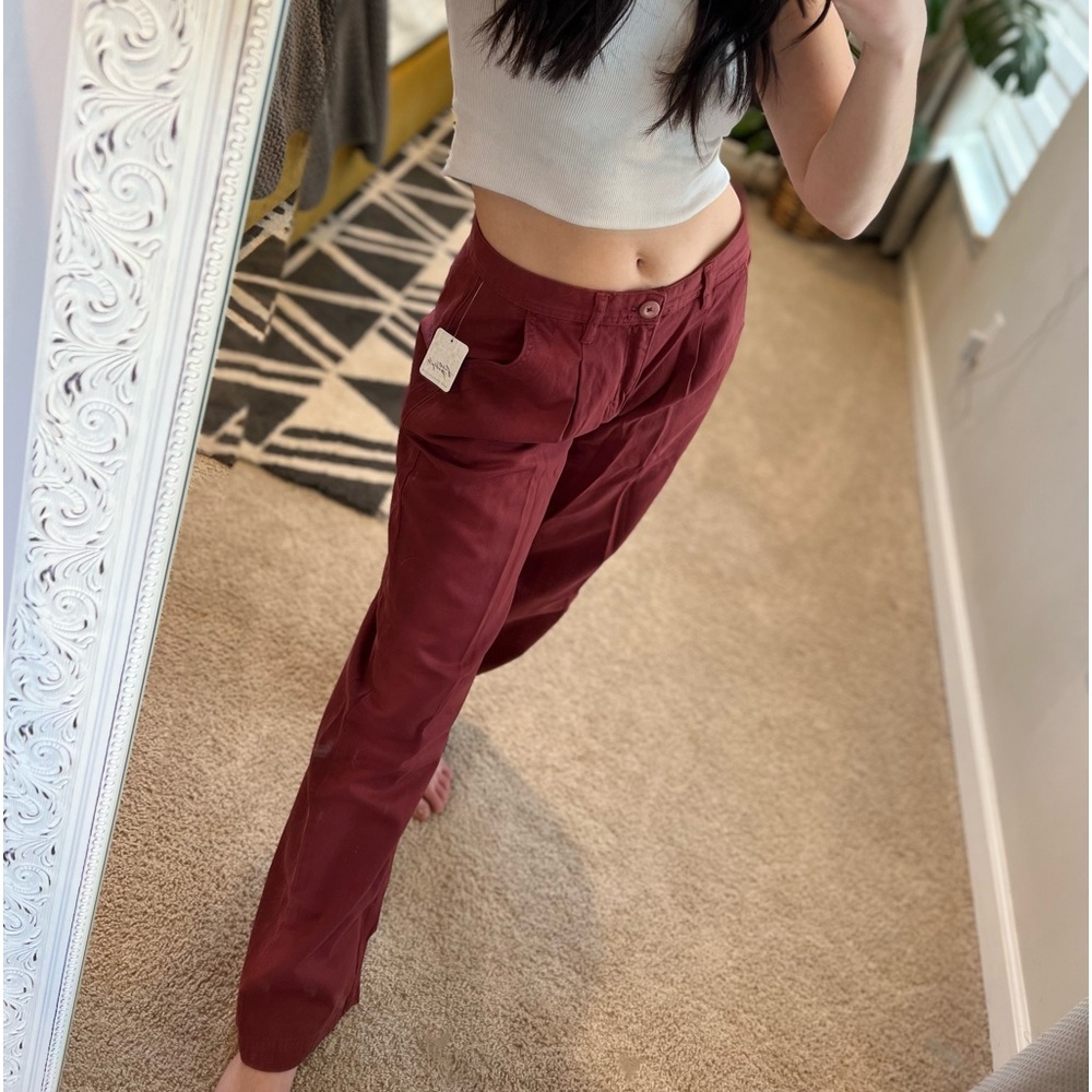 Free people low rise trouser - Picture 1 of 3